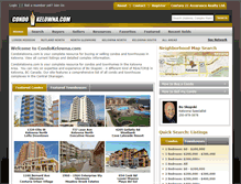 Tablet Screenshot of condokelowna.com
